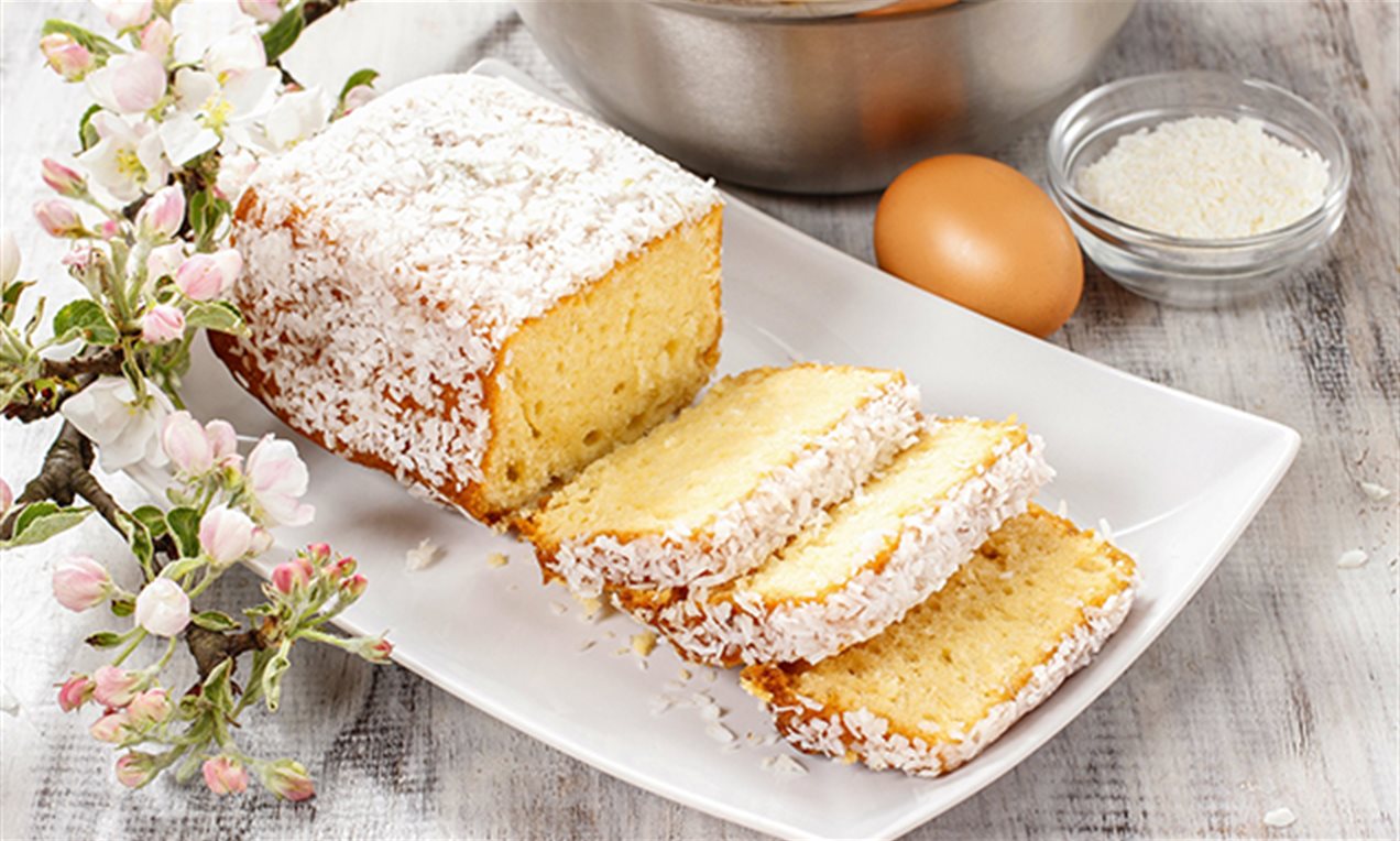 Coconut Butter Cake Recipe | Dr. Oetker