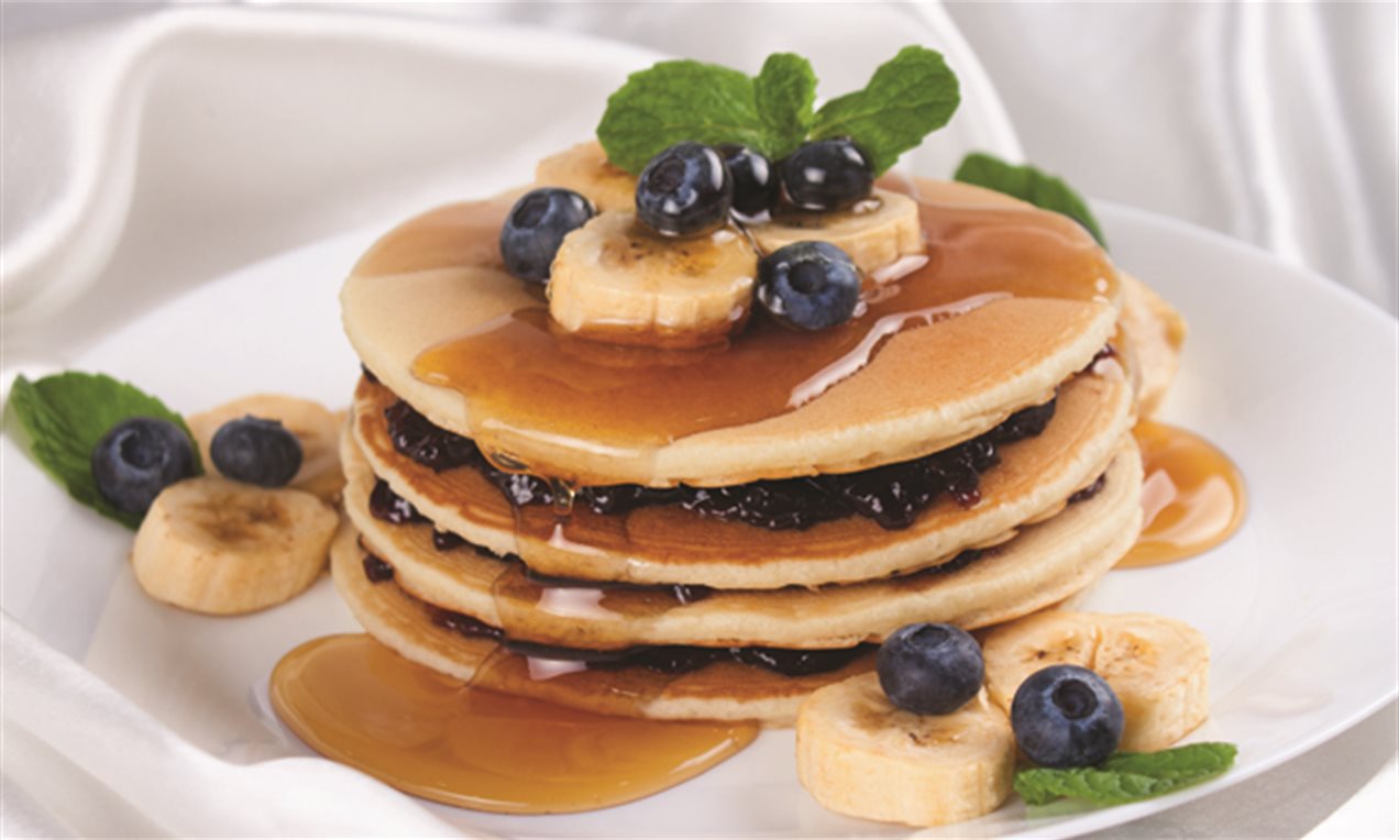 Banana Blueberry Pancake Recipe | Dr. Oetker
