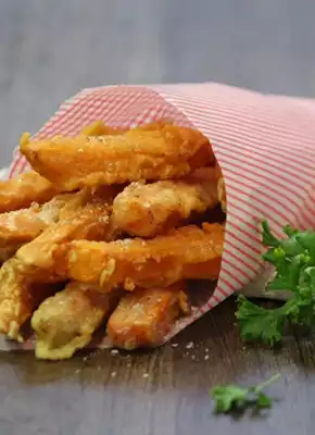 Crispy Fried Sweet Potato Fries Recipe