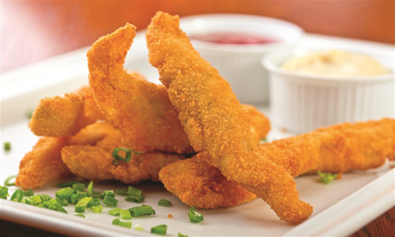 Breaded Chicken Strips Recipe Dr. Oetker