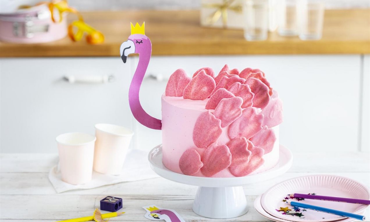 Flamingo Cake Recipe | Dr. Oetker