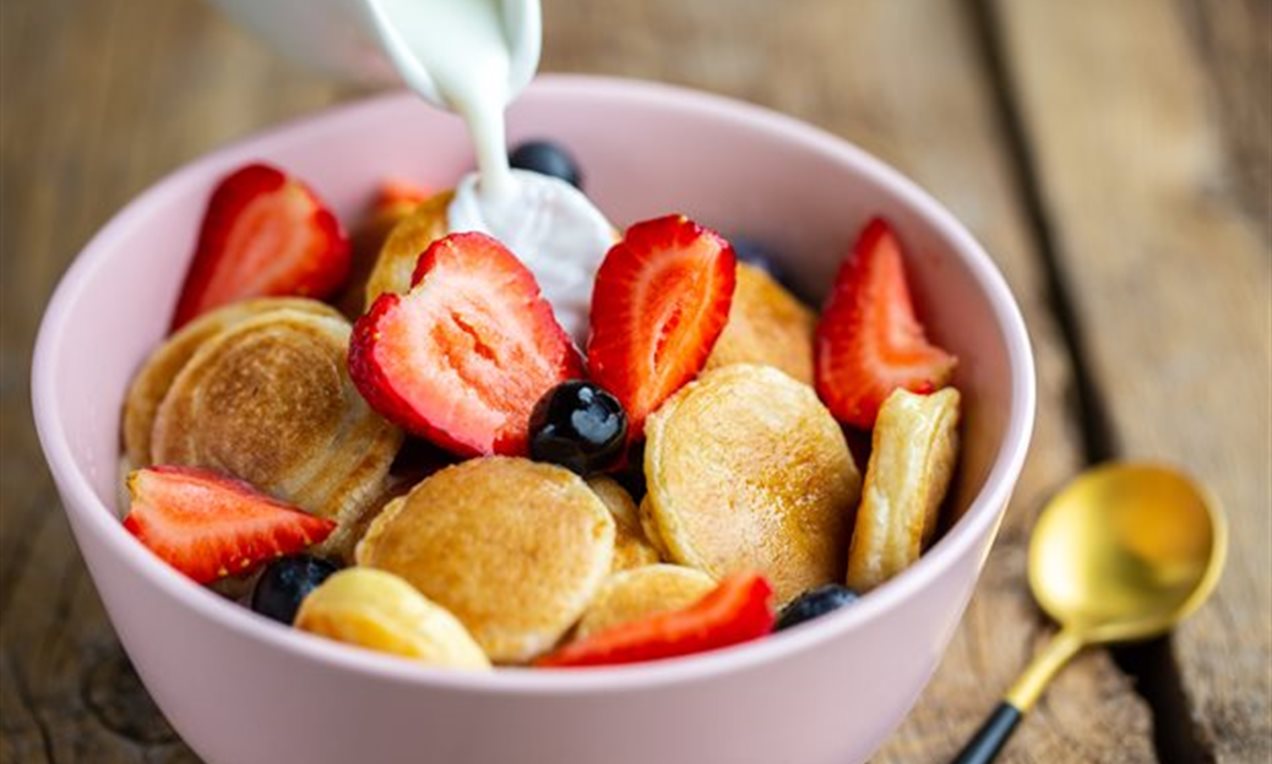 Mini Pancake Bites Recipe | Dr. Oetker